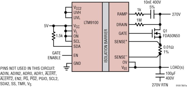 LTM9100 Application Circuit