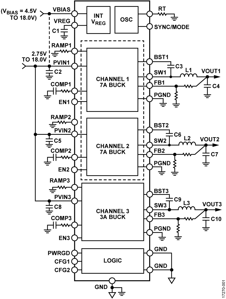 ADP5056 Circuit Diagram