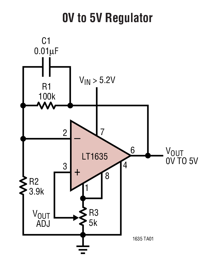 0V to 5V Regulator