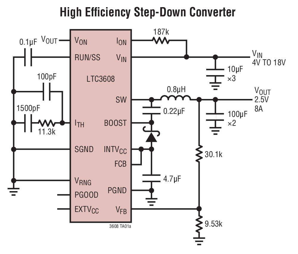 High	Efficiency	Step-Down Converter