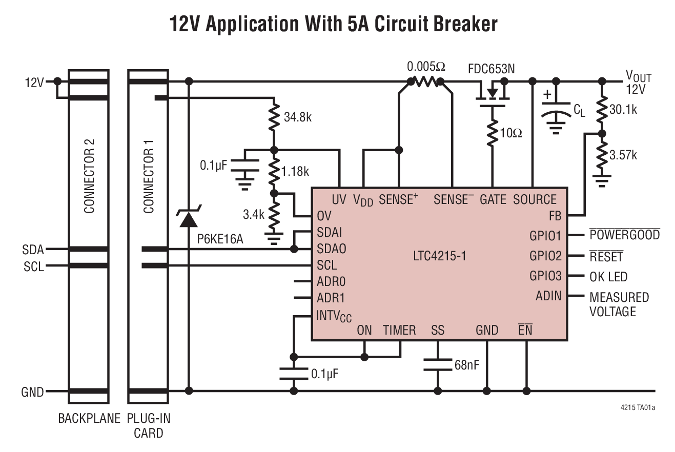 12V Application With 5A Circuit Breaker