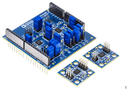 Figure 6. Local Eval-CN0564-ARDZ node and remote nodes of both LTC4331 (I<sup>2</sup>C extender) and LTC4332 (SPI extender).