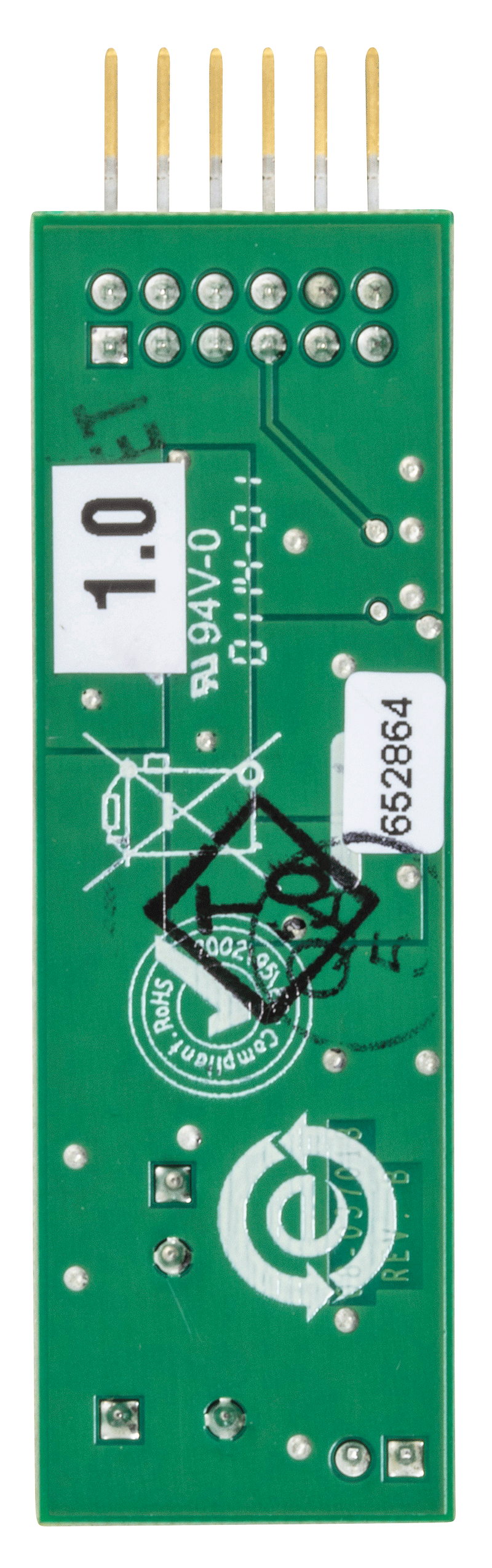 EVAL-CN0179-PMDZ Evaluation Board - Bottom View