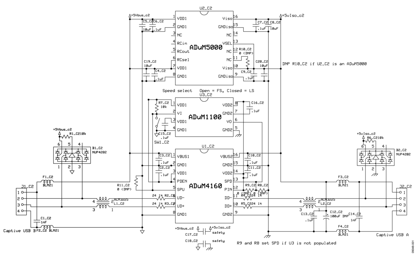 USB Cable Isolator Circuit