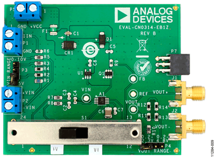 Photo of EVAL-CN0314-EB1Z Board