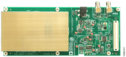 EVAL-CN0407-SDPZ Photograph (with Shield Installed)