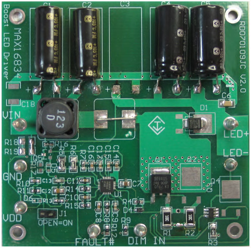Figure 1. The LED driver board