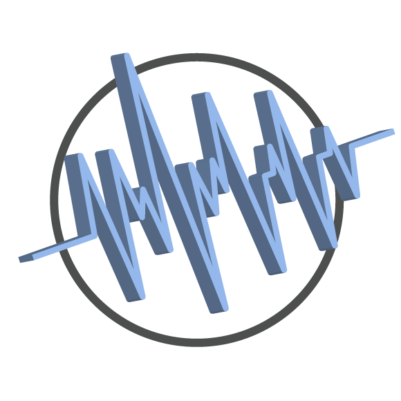blue life line icon