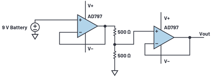 Figure 12. Low noise dc source.