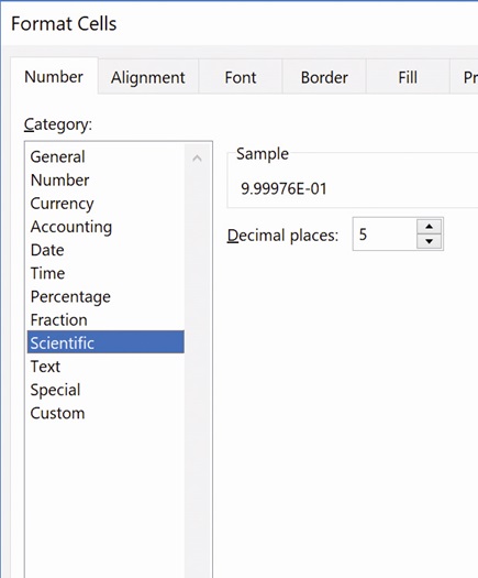 Figure 9. Increasing the timestamp resolution to five decimal places.
