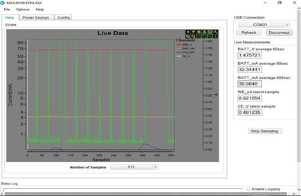 Figure 5. Performance of the ethanol sensor as vapor was moved far away from the SPEC sensor.