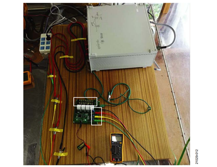 Figure 12. Setup of EFT/Burst Test