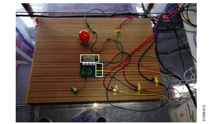 Figure 13. Setup of Surge Test