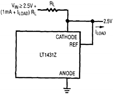 Figure 10. 2.5V Reference.