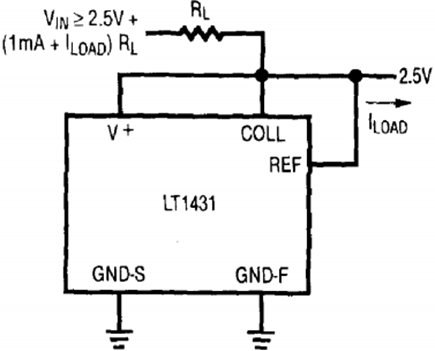 Figure 11. 2.5V Reference.