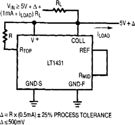 Figure 13. Increasing 5V Reference.