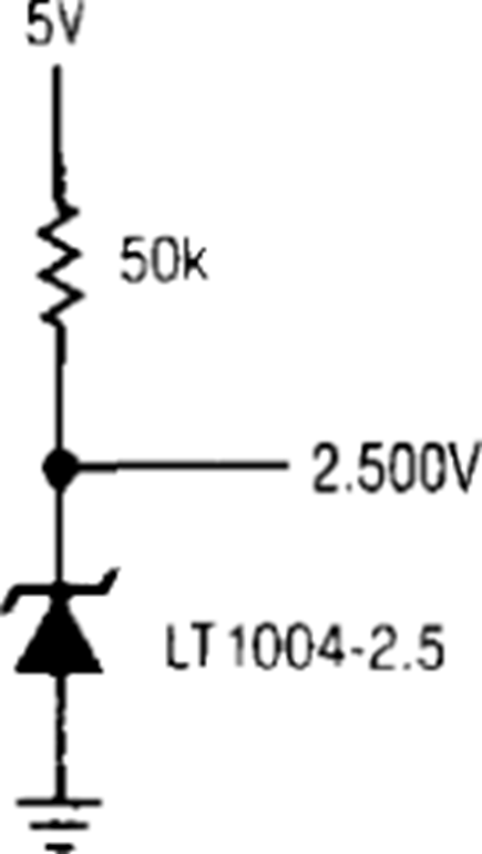 Figure 47. 2.5V Output, Micropower Reference.
