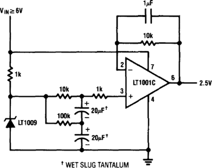 Figure 64. 2.5V Output, Low Noise Reference.