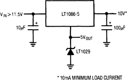 Figure 87. High Current Regulator with Reference.