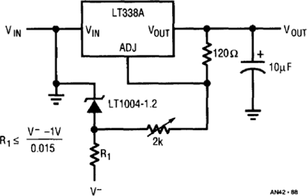 Figure 88. High Current Variable Output Supply.