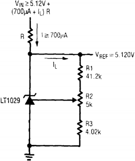 Figure 9. 5.120V Output, Trimmed Reference.