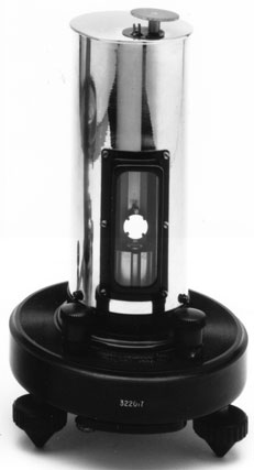 Figure B1. The Light Beam Galvanometer is Essentially a Sensitive Meter Movement. It Takes Gain in the Optical Angle of a Mirror Reflected, Collimated Light Source (Courtesy the J. M. Williams Collection).
