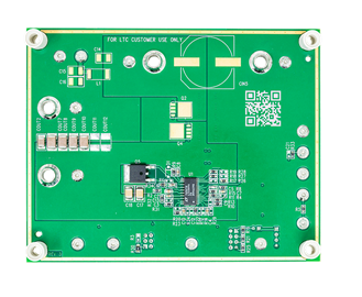DC2447A Evaluation Board - Bottom View