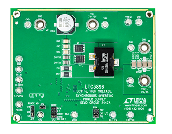 DC2447A Evaluation Board - Top View