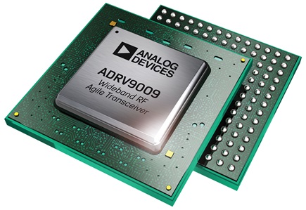 Industry’s widest bandwidth RF transceiver speeds development of 2G to 5G base stations and phased array radar