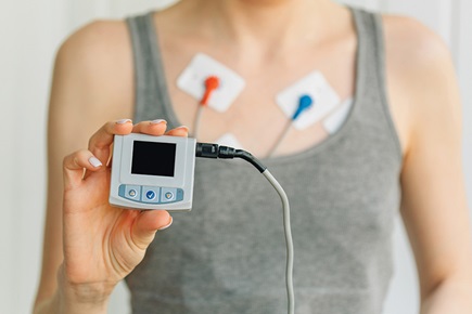 Figure 3. Holter monitor for continuous ECG monitoring.