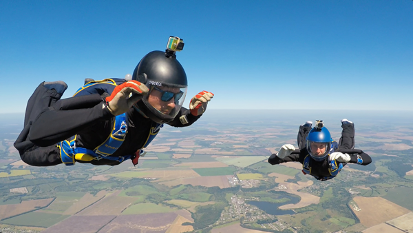 Figure 1. Action camera at work.