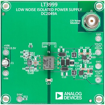 図6. LT3999の評価用ボード 図6. LT3999の評価用ボード