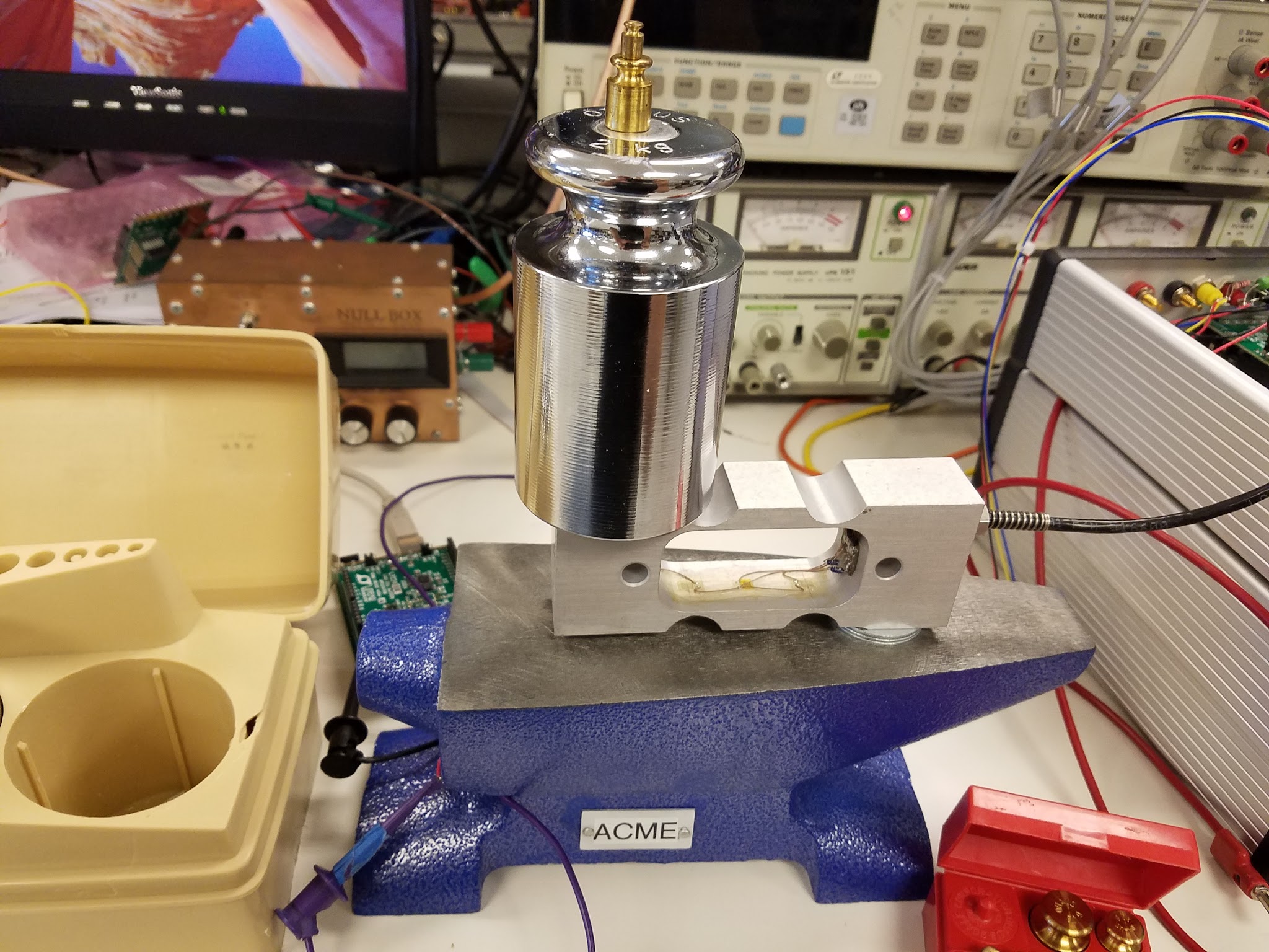 Figure 6. Testing resolution of the system