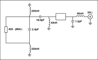Figure 7. Final design uses 3 capacitors.