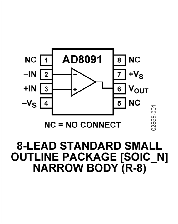 AD8091 Functional Block Diagram