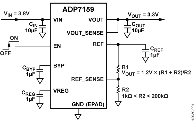 ADP7159 Circuit Diagram