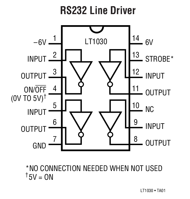 RS232 Line Driver