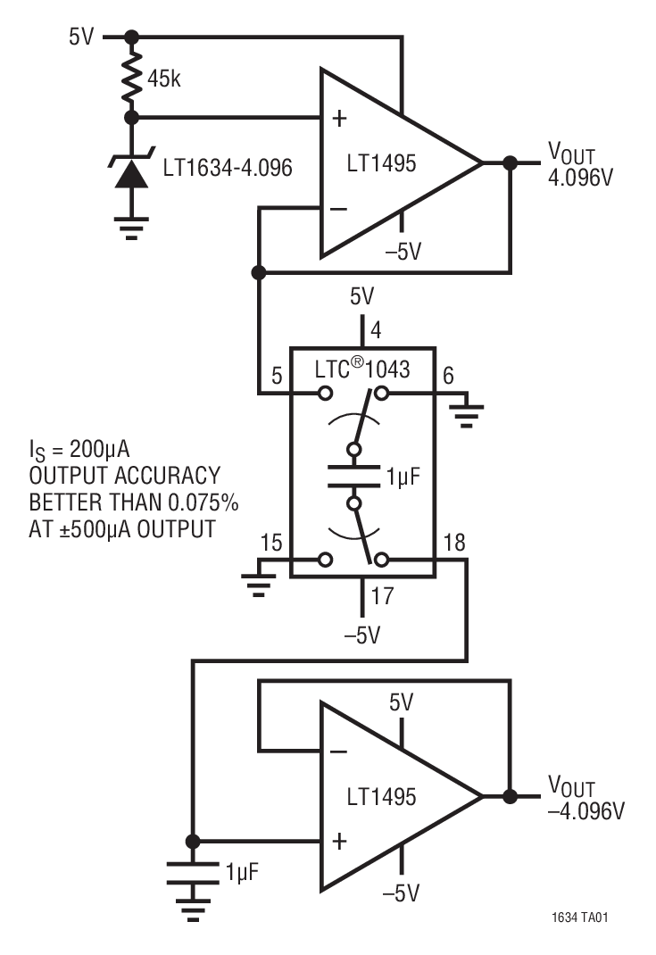 Super Accurate ±4.096V Output References