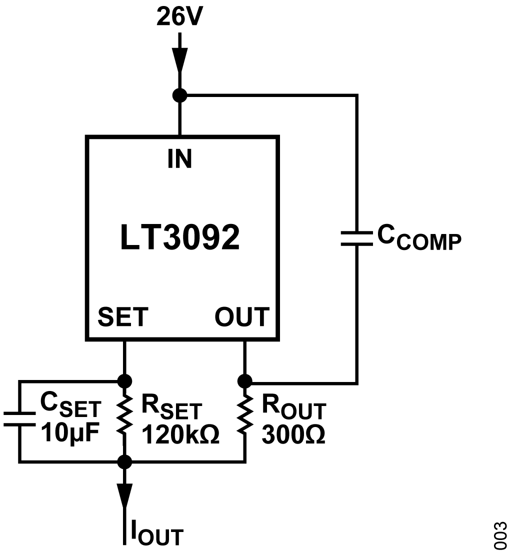 図 3. IEPE 電流源