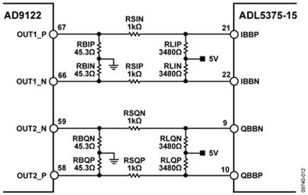Passive Level-Shifting Network