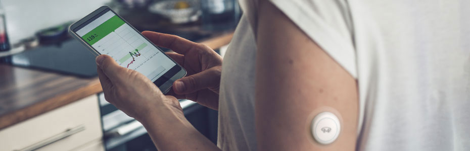 Checking remote sensor levels on phone
