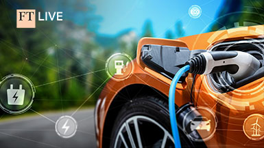 Image shows car being charged.
