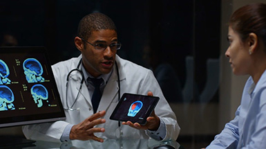 Delivering predictive insight to physicians.