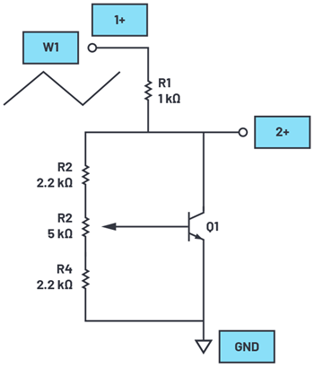図11. VBE乗算器の回路