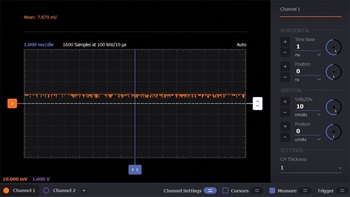 図4. TSENSE > TREFの場合の電圧波形